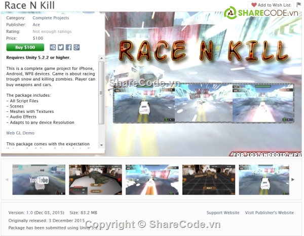 unity game,source code unity,unity source code,racing game unity,Racing And Killing